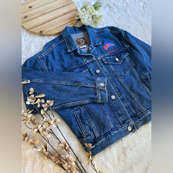 Planet Hollywood Orlando Denim Jean Jacket - Picture 3 of 7